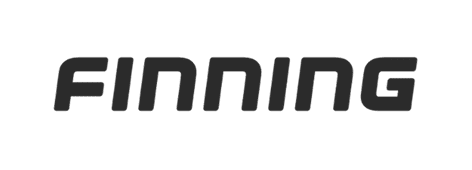 Finning logo representing heavy equipment, industrial and construction sector marketing experience