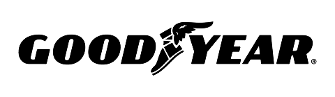 Goodyear logo representing automotive, tyre and industrial mobility brand experience