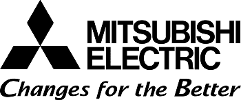Mitsubishi Electric logo representing engineering, electrical technology and industrial brand experience
