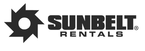 Sunbelt Rentals logo representing equipment hire, construction and infrastructure marketing experience