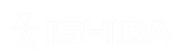 Ishida logo white Ishida logo representing manufacturing technology, automation and industrial brand experience